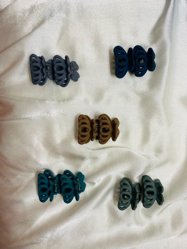 Pack of 5 Claws (One Piece of Each Color) - Everyday Hair Accessories for All Ages
